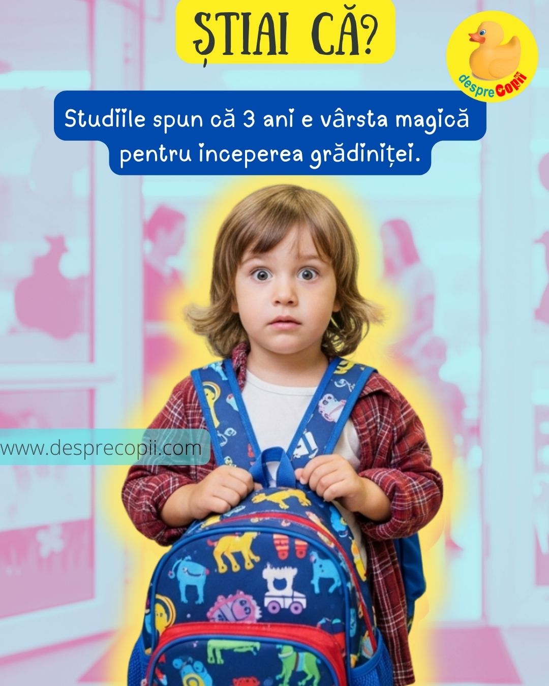 gradinita copil 3 ani 